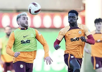 Galatasaray, Fenerbahçe maçı hazırlıklarını sürdürdü