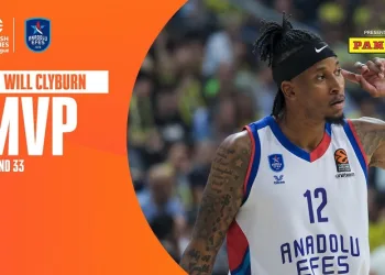 THY Euroleague’de 33. haftanın MVP’si Will Clyburn oldu