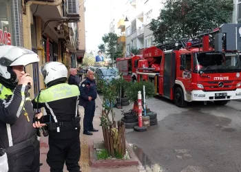 Samsun’da ev yangını