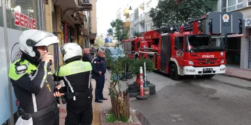 Samsun’da ev yangını