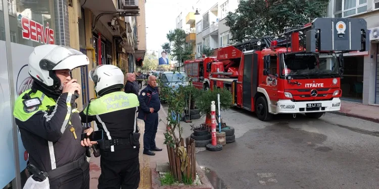 Samsun’da ev yangını