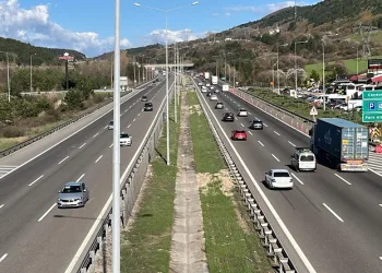 TEM Otoyolu’nun Bolu geçişinde trafik akıcı seyrediyor