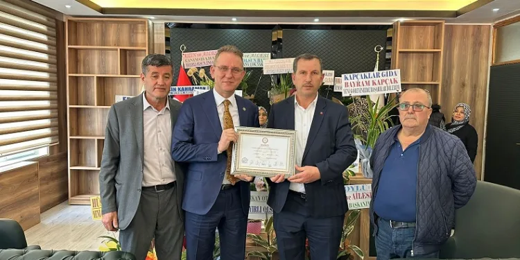 Tavşanlı’nın Balıköy beldesinde devir teslim töreni