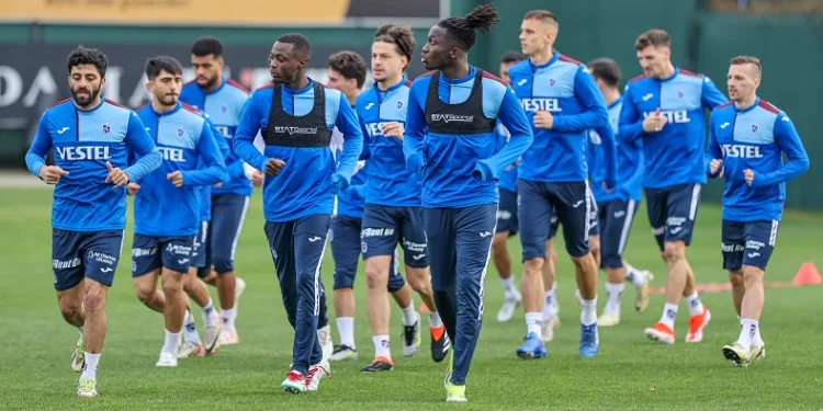 Trabzonspor, Sivasspor maçı hazırlıklarını sürdürdü