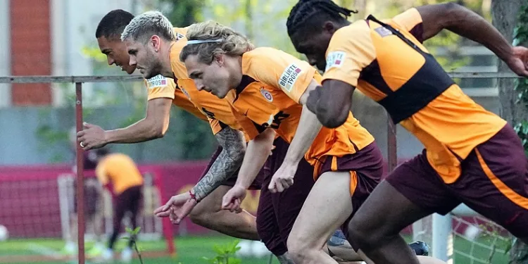 Galatasaray, Alanyaspor maçı hazırlıklarını sürdürdü