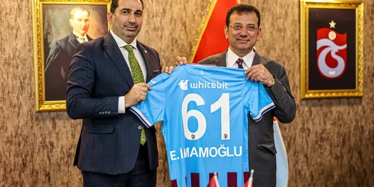 Ekrem İmamoğlu, Trabzonspor’u ziyaret etti