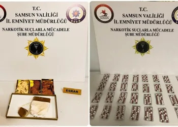 Samsun’da uyuşturucu ile etkin mücadele