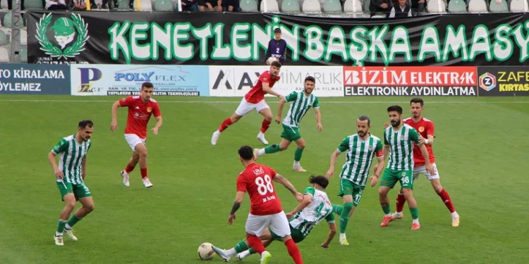 TFF 3. Lig: Amasyaspor: 3 – Batman Petrolspor: 3