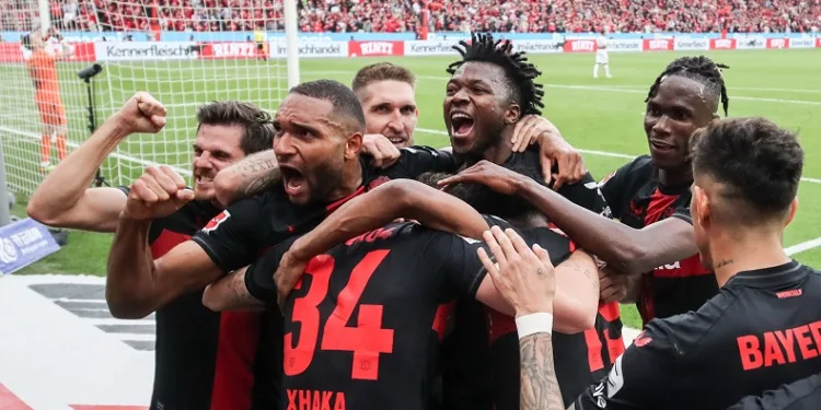 Bundesliga’da Bayer Leverkusen tarihinde ilk kez şampiyon