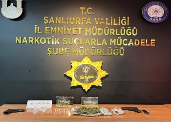 Şanlıurfa’da uyuşturucu operasyonu