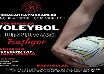 Hocalar’da voleybol heyecanı