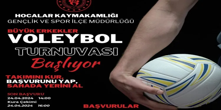 Hocalar’da voleybol heyecanı