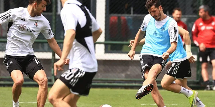 Beşiktaş’ta, MKE Ankaragücü mesaisi devam etti