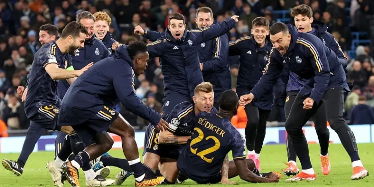 Real Madrid, Manchester City'yi penaltılarda devirerek yarı finale çıktı