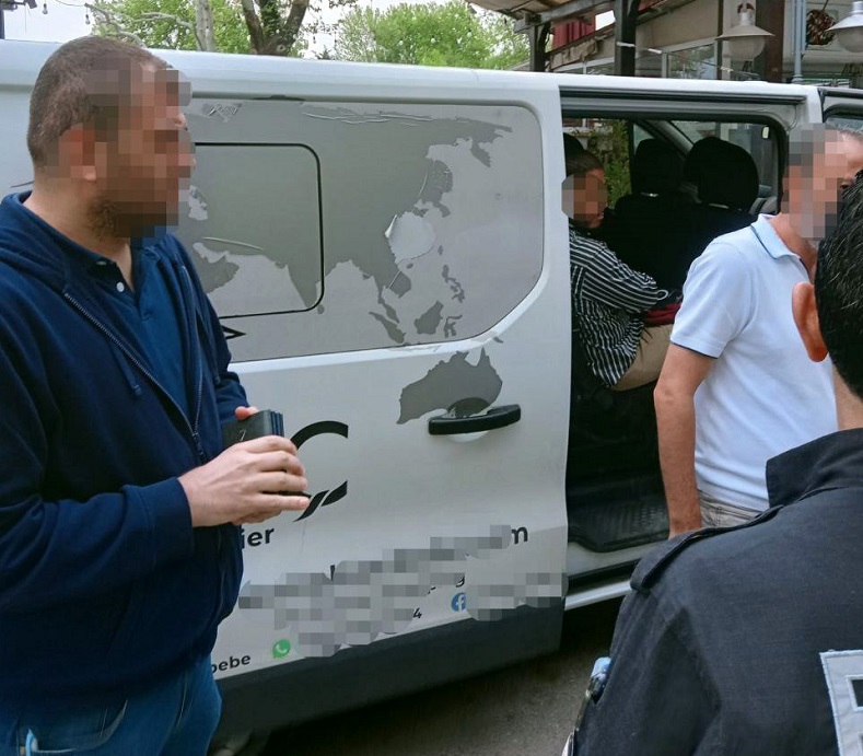 Mudanya’da izinsiz yolcu taşımacılığı denetimi