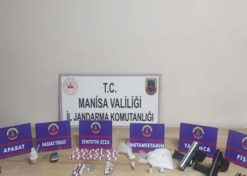 Alaşehir’de uyuşturucu operasyonu