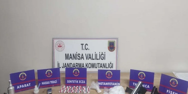 Alaşehir’de uyuşturucu operasyonu