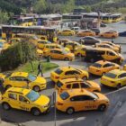 Sarıyer’de taksiciler öldürülen meslektaşları Yaşar Yanıkyürek için eylem yaptı