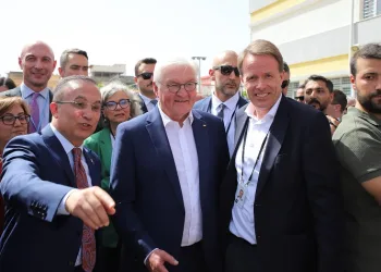Almanya Cumhurbaşkanı Frank-Walter Steinmeier Gaziantep’te