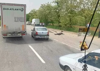 Duble yolda motosiklet ile tır çarpıştı: 1 ölü