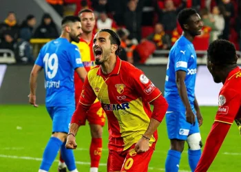 Göztepe’nin en skoreri Yalçın Kayan