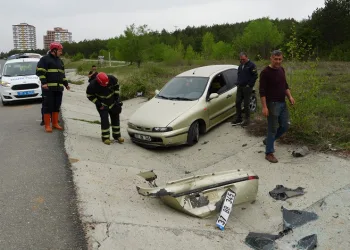Kastamonu’da trafik kazası: 1 yaralı