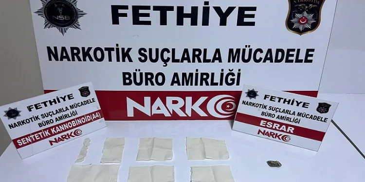 Fethiye’de uyuşturucu operasyonu: 2 tutuklama