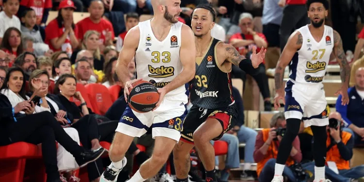 THY Euroleague: Monaco: 93 – Fenerbahçe Beko: 88
