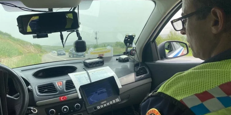 Jandarma’dan trafik denetimi