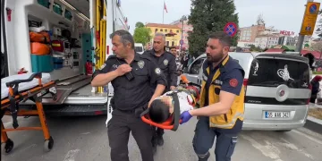 Motokuryenin çarptığı 9 yaşındaki çocuk yaralandı