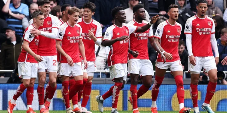 Kuzey Londra derbisinde kazanan Arsenal