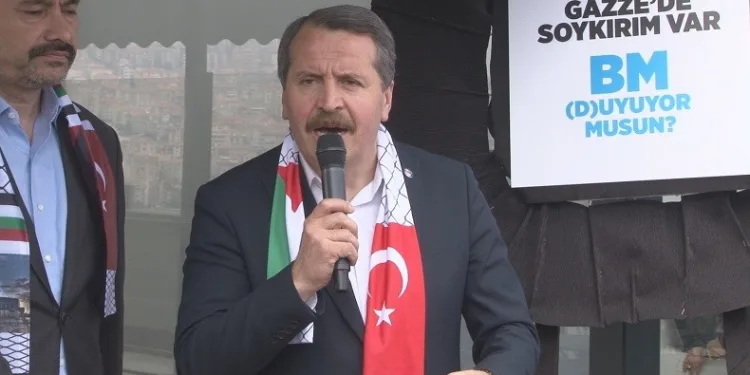 Memur-Sen’den Birleşmiş Milletlere siyah çelenk eylemi