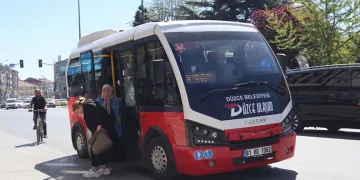 Düzce’de bayram boyunca 120 bin kişi ücretsiz seyahat etti