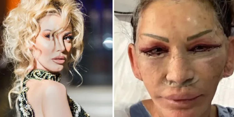 Petek Dinçöz’ün annesi yüz gerdirme ameliyatı oldu!
