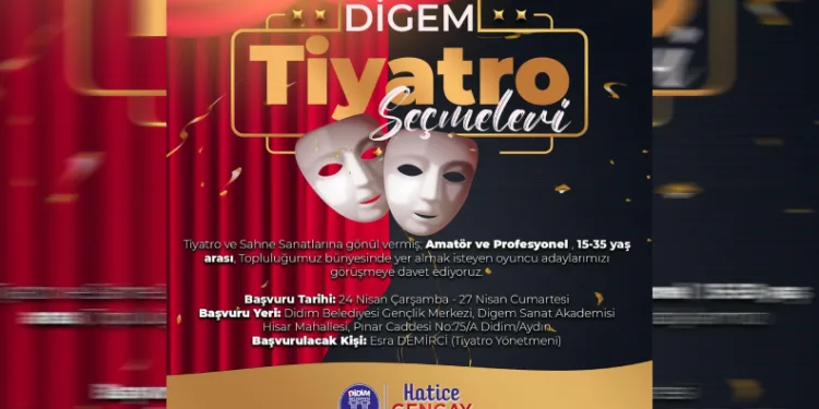 Didim’de tiyatro topluluğu başvuruları başladı
