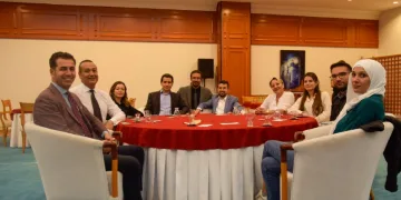 Kaçar, Filistinli öğrencilerle iftarda buluştu