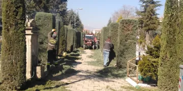 Çorum’da mezarlıklar bayrama hazırlanıyor
