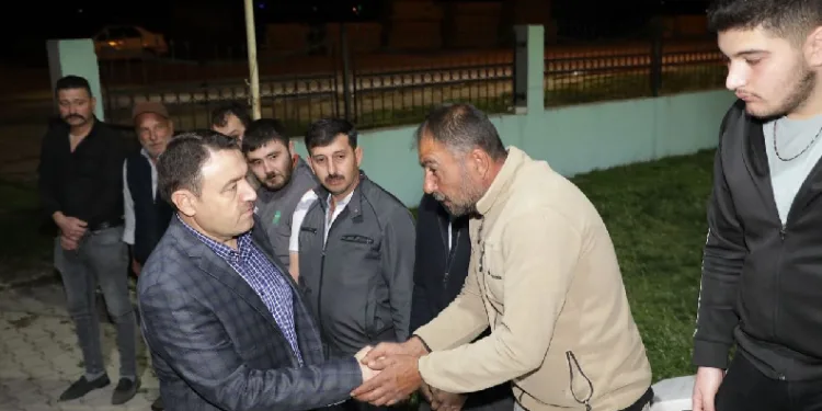 Musa Işın, köy ve mahalle ziyaretlerini sürdürüyor