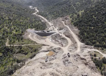 Çine’de gölet çalışması