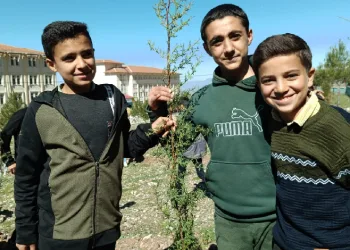 Sason’da geleneksel fidan dikimi