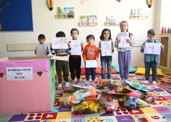 Gazzeli çocukların yüzleri gülecek