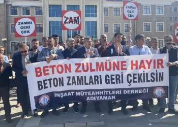 Adıyaman’da hazır beton fiyatlarına tepki