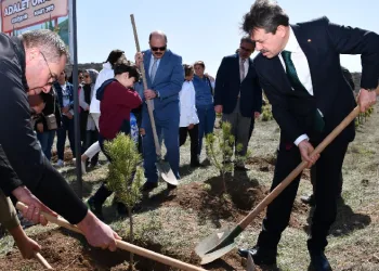 Adalet Ormanı büyümeye devam ediyor