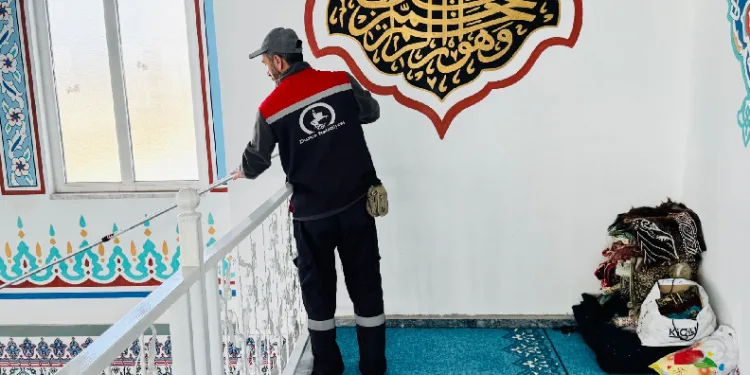 İki ayda 67 cami temizlendi