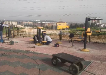 Parklar çocuklar için yaza hazırlanıyor