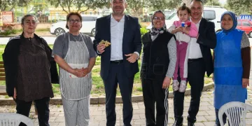 Başkan Mesut Akbıyık’a büyük ilgi