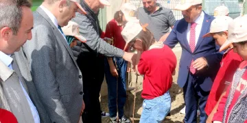 Okuldaki Çiftlik Projesi hayata geçirildi