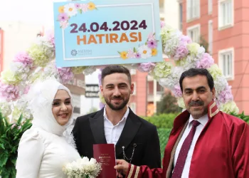 Evlenen çiftlerin tercihi: 24.04.2024