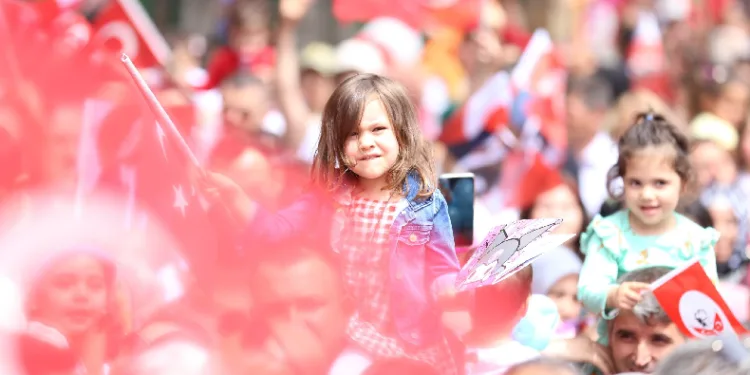 Dokuma Park, 23 Nisan’da şenlendi