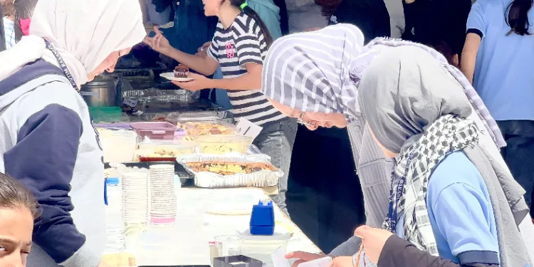 Öğrencilerden Gazze’ye destek